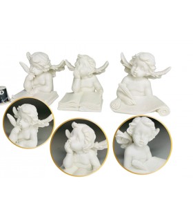 ANGE LIVRE 7.5X7.5X8 SET DE 6 ASS