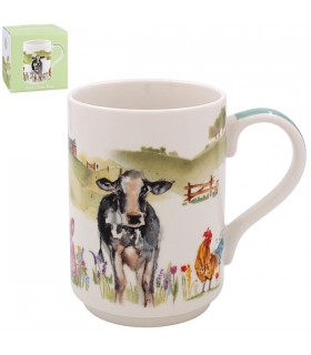 MUG FERME VACHE 300ML SET DE 6