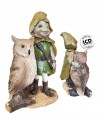 ELFE + CHOUETTE 8X4.7X12.2 SET DE 2