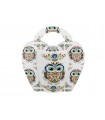 MUG 360ML ETHNO OWL PANIER SET DE 4