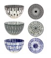 BOL CERAMIQUE AMARI 13X13X8 C6 ASS