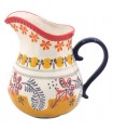 PICHET FLEURS PEINT MAIN 18X14X17 C2