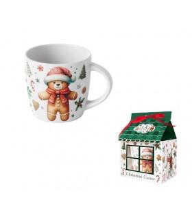 MUG 400ML CHRISTMAS CUTIES BOITE MAISON C3