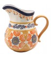 PICHET FLEURS PEINT MAIN 1000ML C2