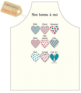 TABLIER ECRU MON HOMME  C2 TABLIER ECRU MON HOMME  C2