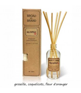 DIFFUSEUR BROAD RED POPPIES 118ML DIFFUSEUR BROAD RED POPPIES 118ML