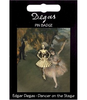 EPINGLETTE DANSEUSE DORE DEGAS C10 EPINGLETTE DANSEUSE DORE DEGAS C10