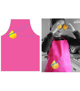 TABLIER ENFANT POUSSIN ROSE C2* TABLIER ENFANT POUSSIN ROSE C2*