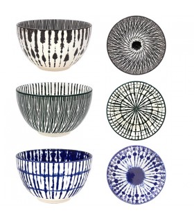BOL CERAMIQUE AMARI 13X13X8 C6 ASS BOL CERAMIQUE AMARI 13X13X8 C6 ASS