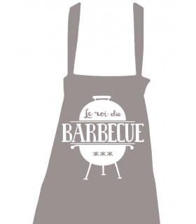 TABLIER GRIS LE ROI DU BARBECUE C2 TABLIER GRIS LE ROI DU BARBECUE C2