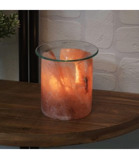 BRULE PARFUM PIERRE DE SEL 11.5X11CM BRULE PARFUM PIERRE DE SEL 11.5X11CM