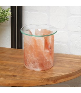 BRULE PARFUM PIERRE DE SEL 11.5X11CM BRULE PARFUM PIERRE DE SEL 11.5X11CM