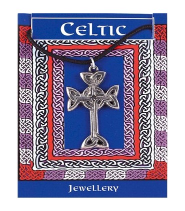 COLLIER CROIX CELTIQUE C10  H.4CM