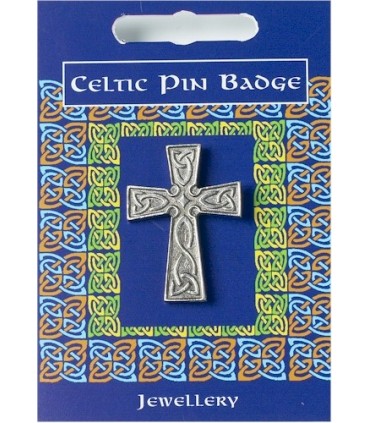 EPINGLETTE CROIX CELTIQUE C10 H.4CM
