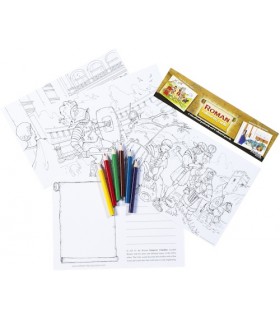 COLORIAGE C. POSTALES ROMAIN C10