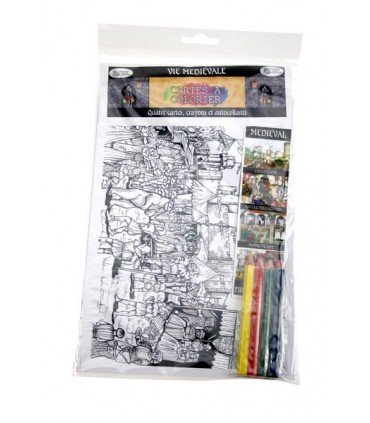 COLORIAGE MEDIEVAL C10