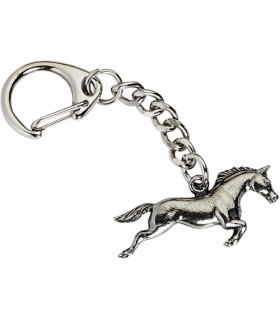 PORTE-CLEFS CHEVAL ARGENTE C10