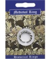 BAGUE MEDIEVALE TORSADEE ARG. C10