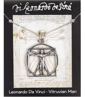 COLLIER HOMME DE VITRUVE ARG C10