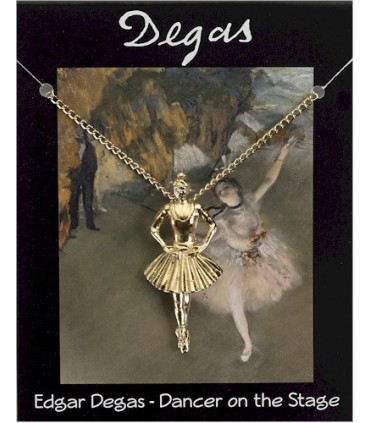 COLLIER DANSEUSE DORE DEGAS C10