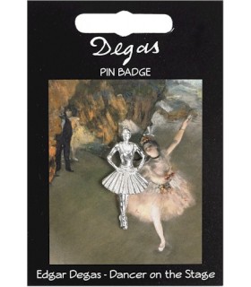 EPINGLETTE DANSEUSE ARG DEGAS C10