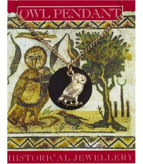 COLLIER ROMAIN CHOUETTE DOREE C10