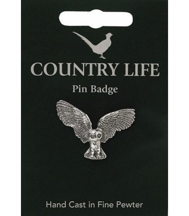 EPINGLETTE CHOUETTE ETAIN C10