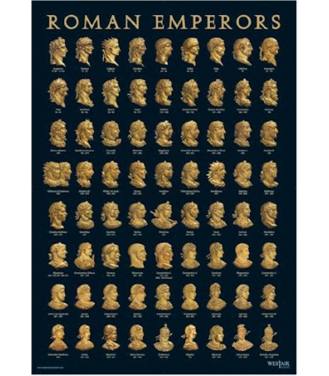 POSTER A2 EMPEREUR ROMAIN C10