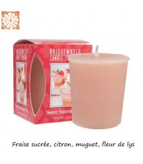 BOUGIE VOTIVE SWEET SUMMER TEA C18 BOUGIE VOTIVE SWEET SUMMER TEA C18