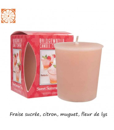 BOUGIE VOTIVE SWEET SUMMER TEA C18