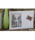 CADRE PHOTO ACIER 13X18CM + MEMO MAGNET*