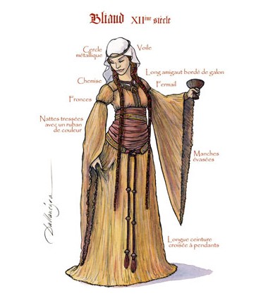 CARTE BLIAUD XII SIECLE X25