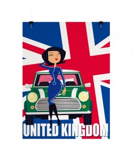 AFFICHE UNITED KINGDOM 30X40 AFFICHE UNITED KINGDOM 30X40