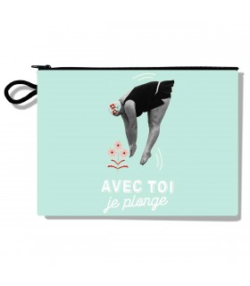 POCHETTE AVEC TOI JE PLONGE 160X210 C6 POCHETTE AVEC TOI JE PLONGE 160X210 C6