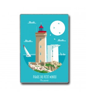 MAGNET PHARE DU PETIT MINOU 6.5X9.5 C10
