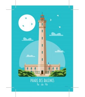 MAGNET PHARE DES BALEINES 6.5X9.5 C10