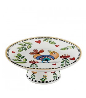 PLAT A GATEAU JAUNE 27X10