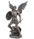 ARCHANGE ST MICHEL AU DEMON 18X14.5X32.5