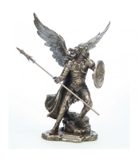 ARCHANGE RAPHAEL  COUL BRONZE 17X12X24 ARCHANGE RAPHAEL  COUL BRONZE 17X12X24