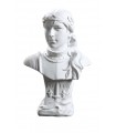 BUSTE JEANNE D'ARC BLANC 12X8X3.5CM