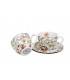 SET 2 TASSES+SOUCOUPES 280ML W.KILBURN BLANC