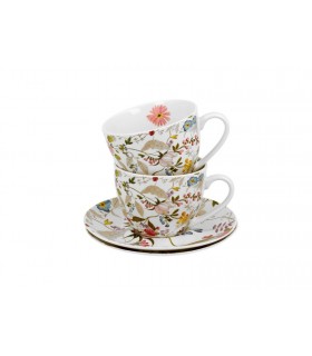 SET 2 TASSES+SOUCOUPES 280ML W.KILBURN BLANC SET 2 TASSES+SOUCOUPES 280ML W.KILBURN BLANC
