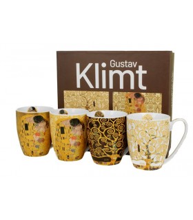 SET 4 MUGS 360ML KLIMT ASS SET 4 MUGS 360ML KLIMT ASS