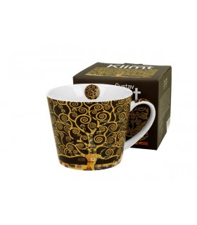 MUG 600ML KLIMT TREE OF LIFE C4