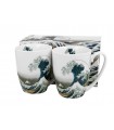 SET 2 MUGS 360ML HOKUSAI C2