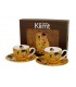 SET 2 TASSES EXPRESSO 100ML KLIMT THE KISS 