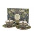 SET 2 TASSES EXPRESSO 100ML STRAWBERRY THIEF BLUE