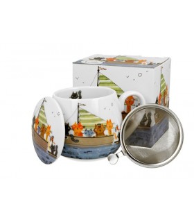 TISANIERE FILTRE 430ML CHAT ARCHE DE NOE C3 TISANIERE FILTRE 430ML CHAT ARCHE DE NOE C3