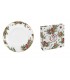 PLAT 27CM PORCELAINE CHRISTMAS BIRDS C2