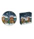 PLAT 27CM PORCELAINE CHRISTMAS CITY C2